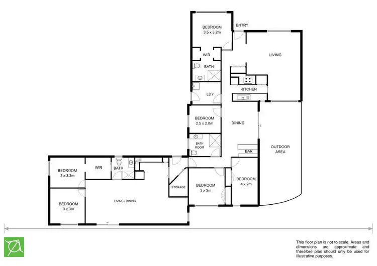 Floorplan of Homely rural property listing, 34 Oxley Island Rd, Oxley Island NSW 2430