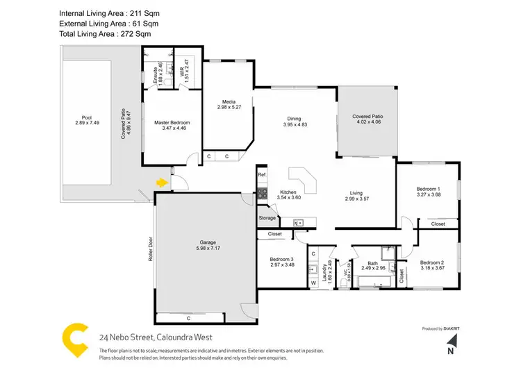Floorplan of Homely house listing, 24 Nebo Street, Caloundra West QLD 4551