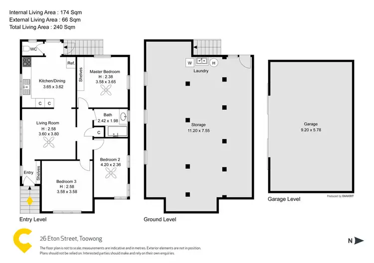 Floorplan of Homely house listing, 26 Eton Street, Toowong QLD 4066