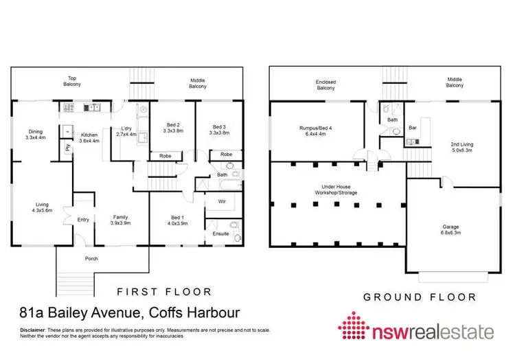 Floorplan of Homely house listing, 81A Bailey Avenue, Coffs Harbour NSW 2450