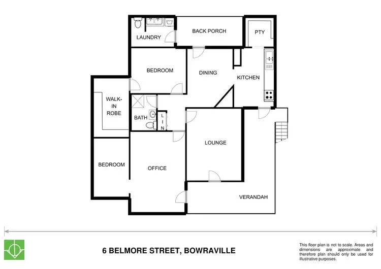 Floorplan of Homely house listing, 6 Belmore Street, Bowraville NSW 2449