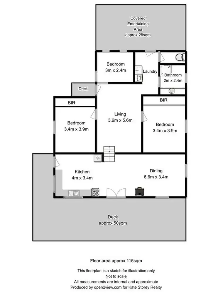 Floorplan of Homely house listing, 36 McManus Road, Port Arthur TAS 7182