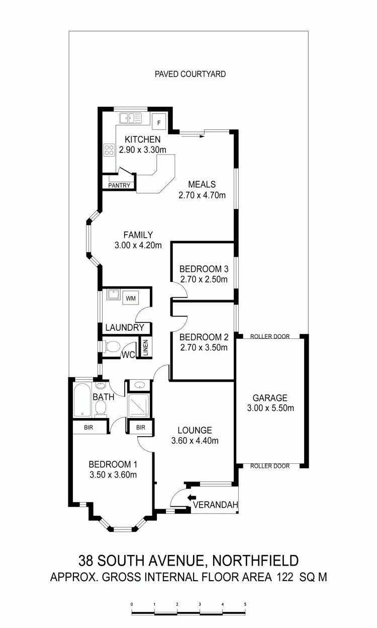 Floorplan of Homely house listing, 38 South Avenue, Northfield SA 5085