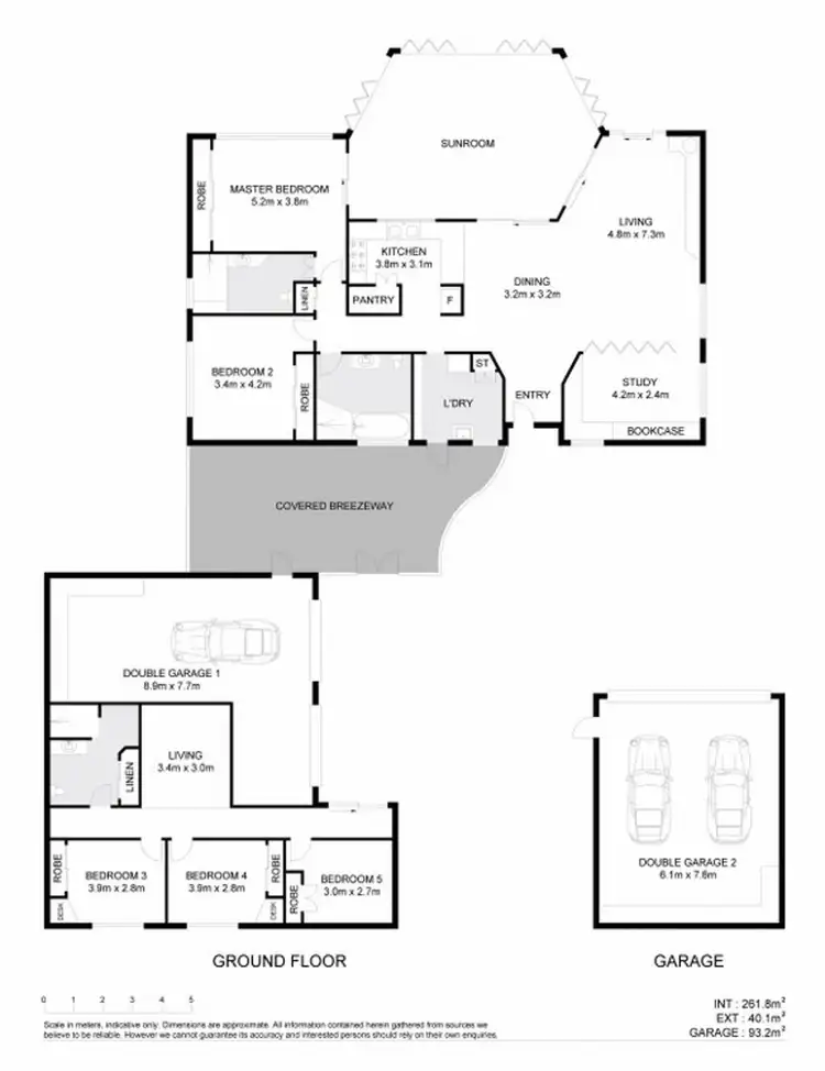 Floorplan of Homely house listing, 458 Byrrill Creek Road, Byrrill Creek NSW 2484