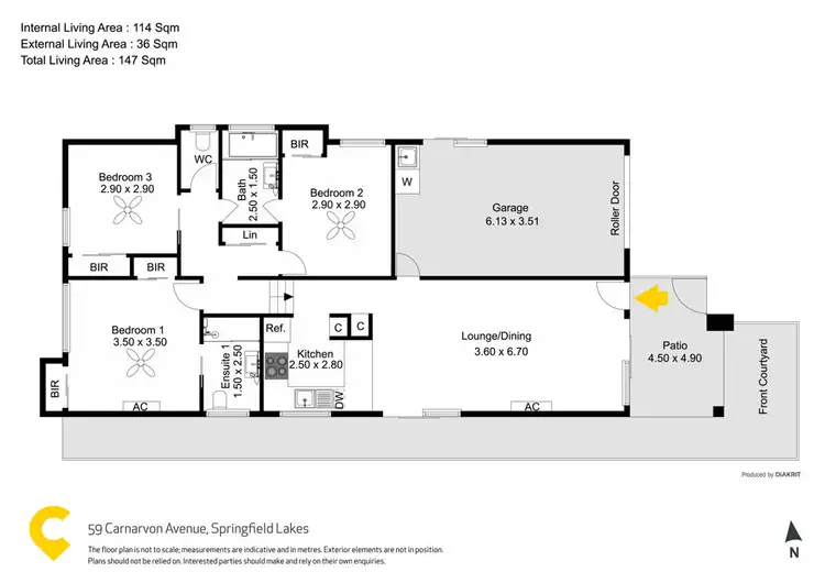 Floorplan of Homely house listing, 59 Carnarvon Avenue, Springfield Lakes QLD 4300