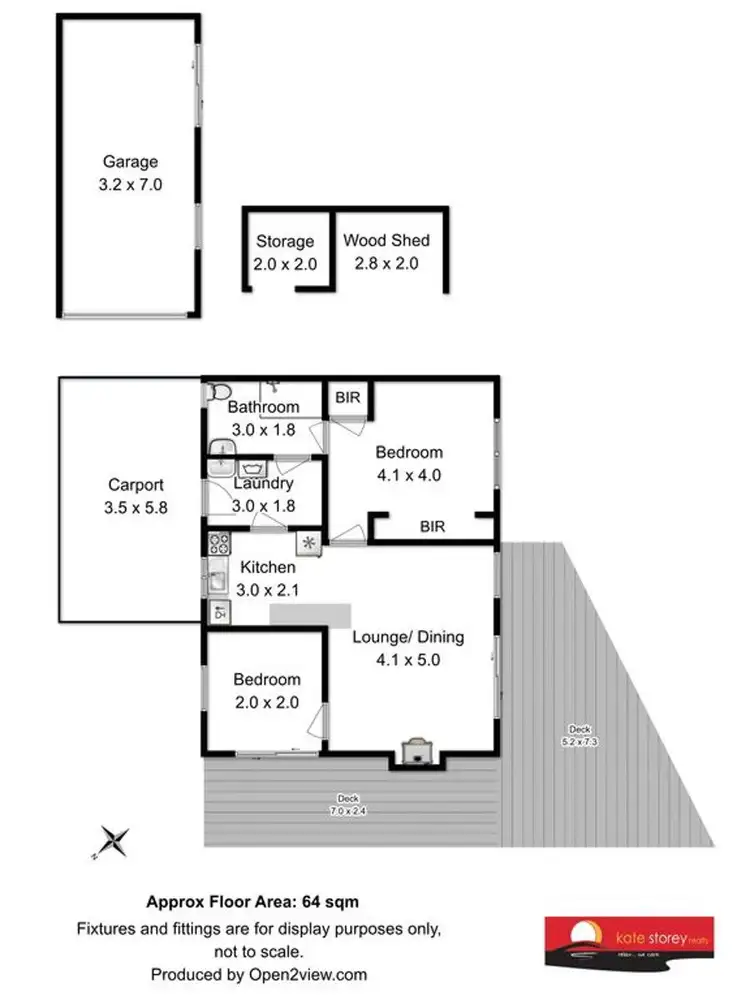 Floorplan of Homely house listing, 1 Rowan Avenue, Primrose Sands TAS 7173