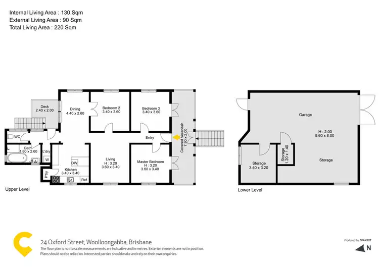 Floorplan of Homely house listing, 24 Oxford Street, Woolloongabba QLD 4102