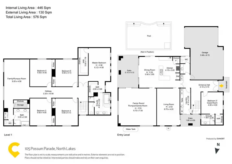 Floorplan of Homely house listing, 105 Possum Parade, North Lakes QLD 4509