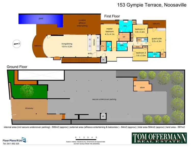 Floorplan of Homely house listing, 153 Gympie Terrace, Noosaville QLD 4566