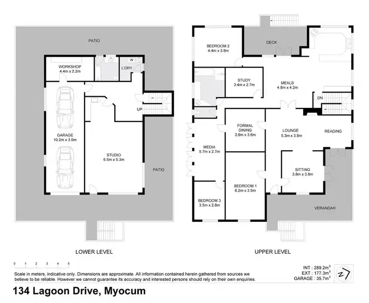 Floorplan of Homely house listing, 134 Lagoon Drive, Myocum NSW 2481