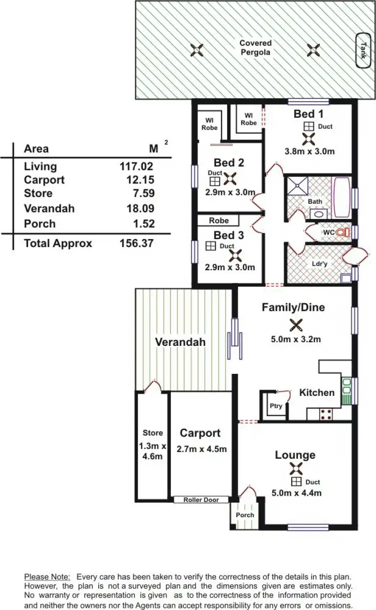 Floorplan of Homely house listing, 14 Jasper Drive, Burton SA 5110