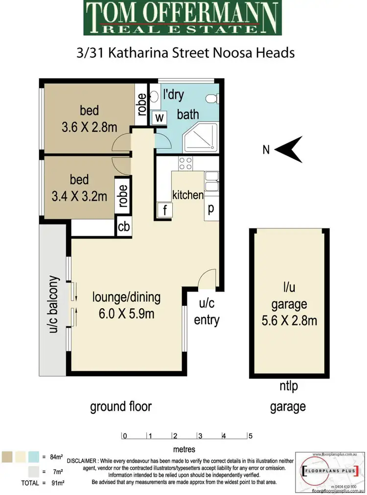 Floorplan of Homely unit listing, 3/31 Katharina St, Noosa Heads QLD 4567