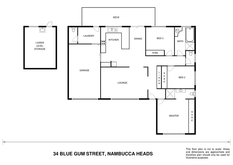 Floorplan of Homely house listing, 34 Blue Gum Street, Nambucca Heads NSW 2448