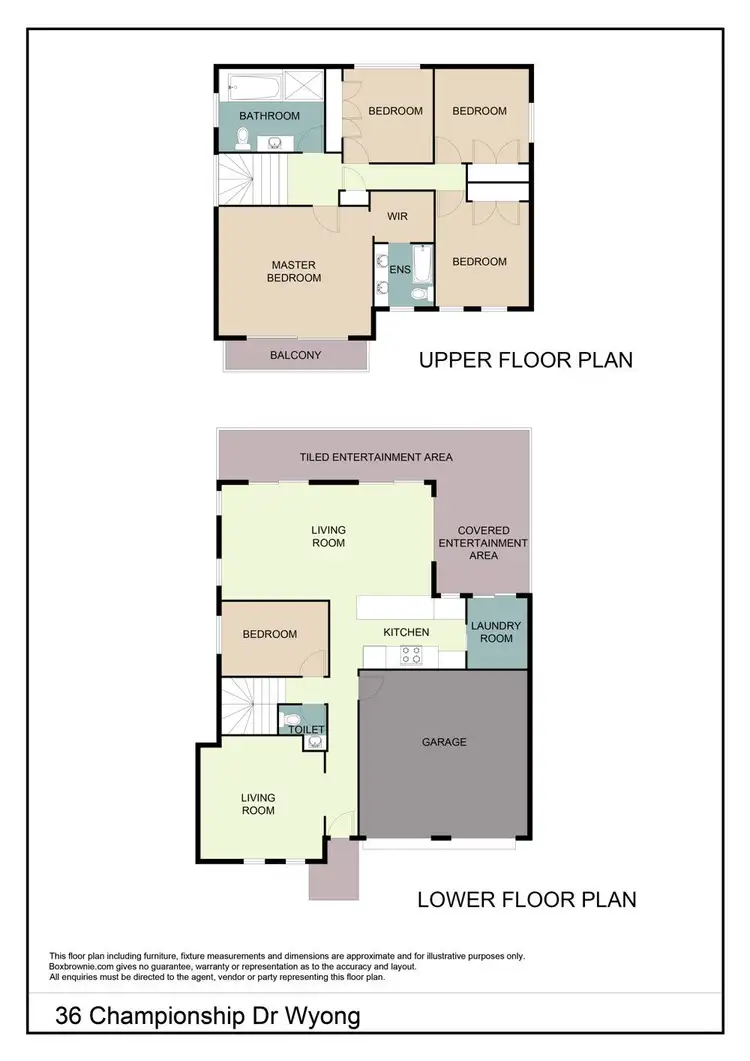 Floorplan of Homely house listing, 36 Championship Drive, Wyong NSW 2259