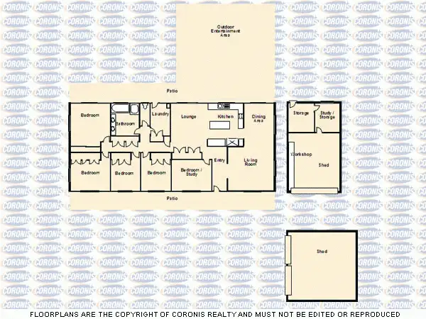 Floorplan of Homely house listing, 26 Owen Court, Narangba QLD 4504