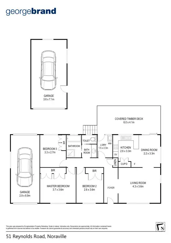 Floorplan of Homely house listing, 51 Reynolds Road, Noraville NSW 2263