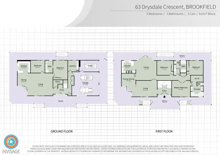 Floorplan of Homely house listing, 63 Drysdale Cr, Brookfield QLD 4069