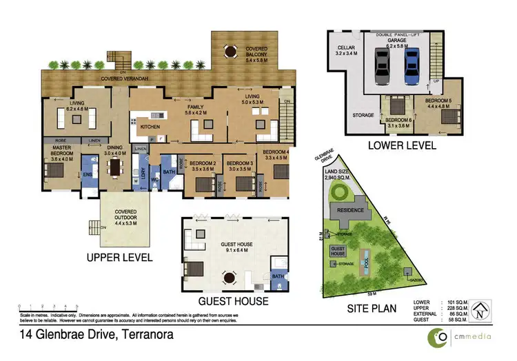 Floorplan of Homely rural property listing, 14 Glenbrae Drive, Terranora NSW 2486