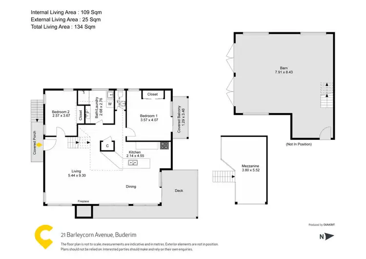 Floorplan of Homely house listing, 21 Barleycorn Avenue, Buderim QLD 4556