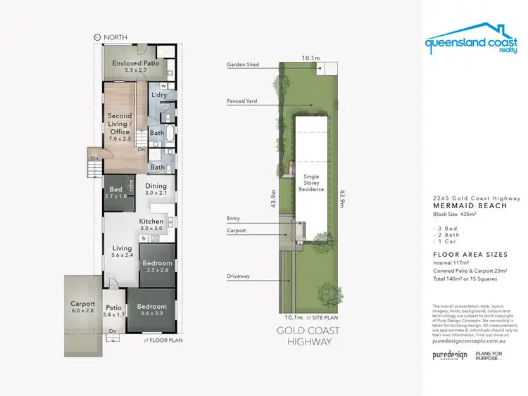 Floorplan of Homely house listing, 2265 Gold Coast Highway, Mermaid Beach QLD 4218