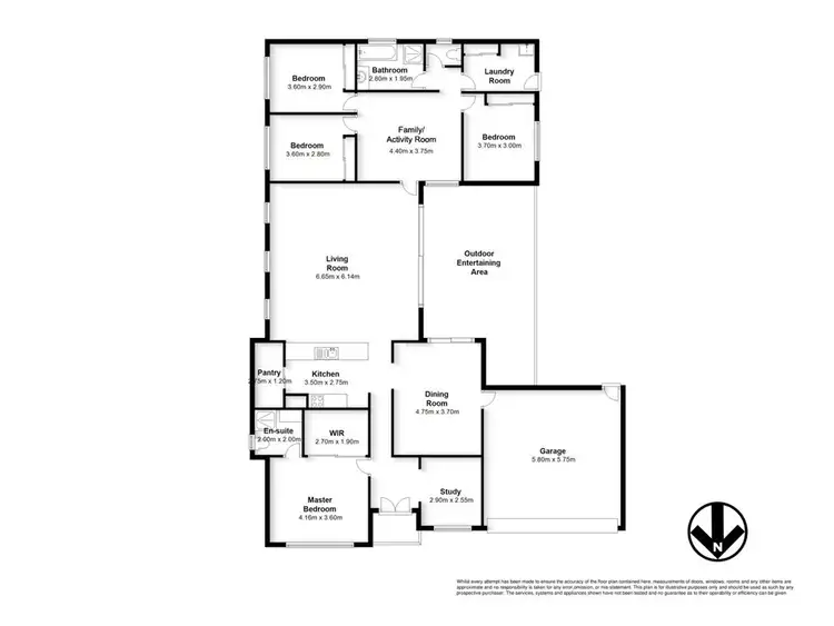 Floorplan of Homely house listing, 9 Cardinal Circuit, Caboolture QLD 4510