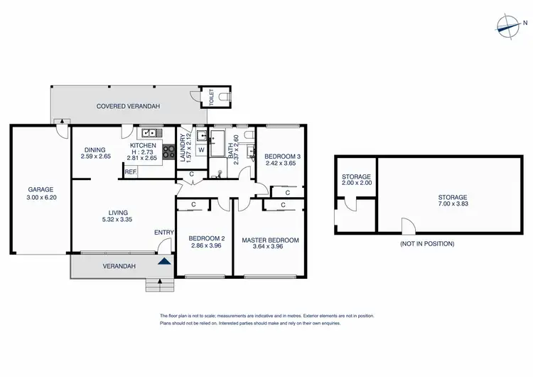 Floorplan of Homely house listing, 2 Burnie Street, Blacktown NSW 2148