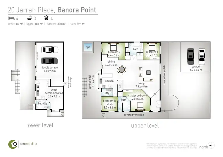 Floorplan of Homely house listing, 20 Jarrah Place, Banora Point NSW 2486
