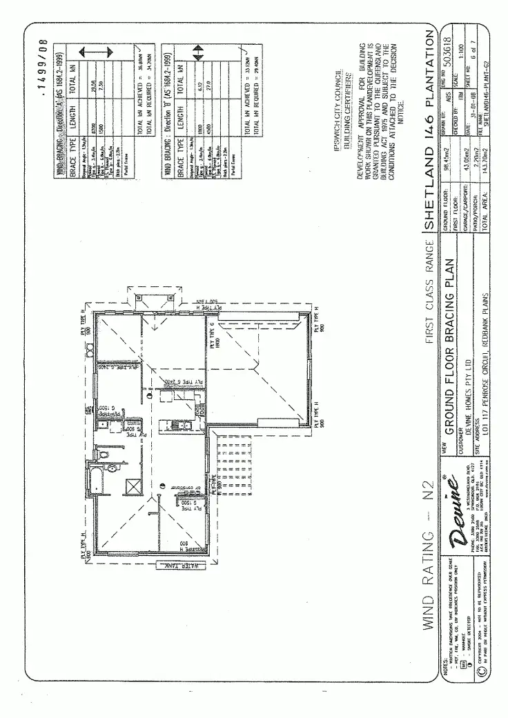 Floorplan of Homely house listing, 25 Penrose Cct, Redbank Plains QLD 4301