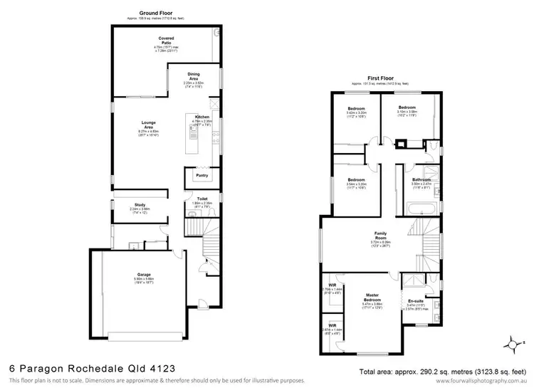 Floorplan of Homely house listing, 6 Paragon Street, Rochedale QLD 4123