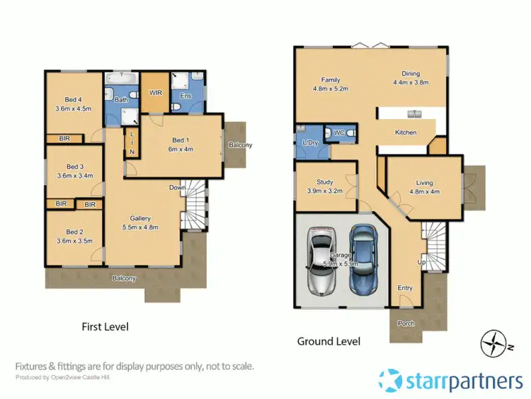 Floorplan of Homely house listing, 2 Allambie St, The Ponds NSW 2769