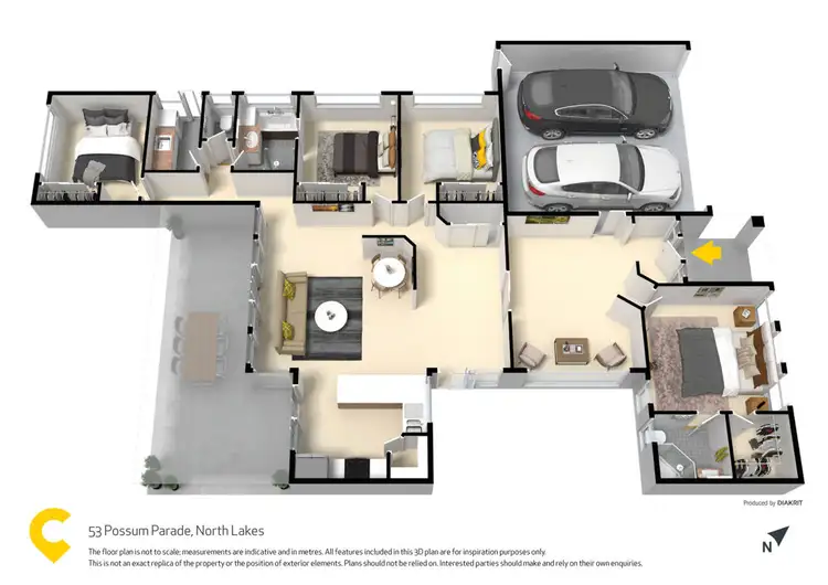 Floorplan of Homely house listing, 53 Possum Parade, North Lakes QLD 4509