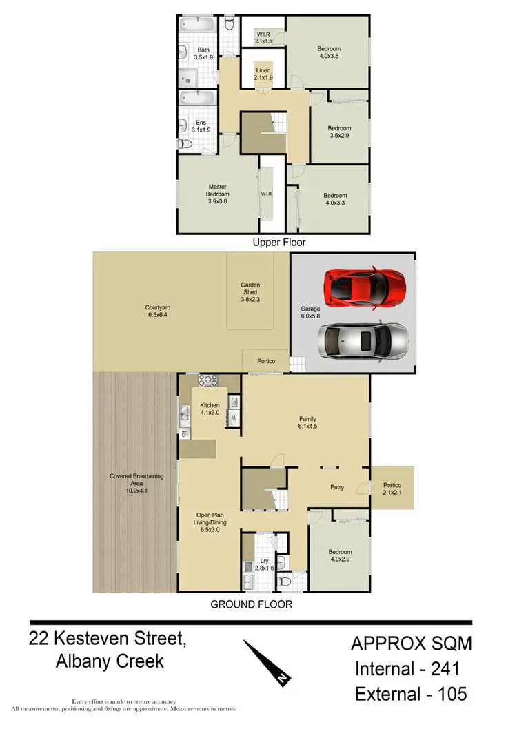 Floorplan of Homely house listing, 22 Kesteven Street, Albany Creek QLD 4035