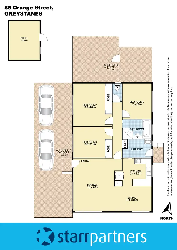 Floorplan of Homely house listing, 85 Orange Street, Greystanes NSW 2145