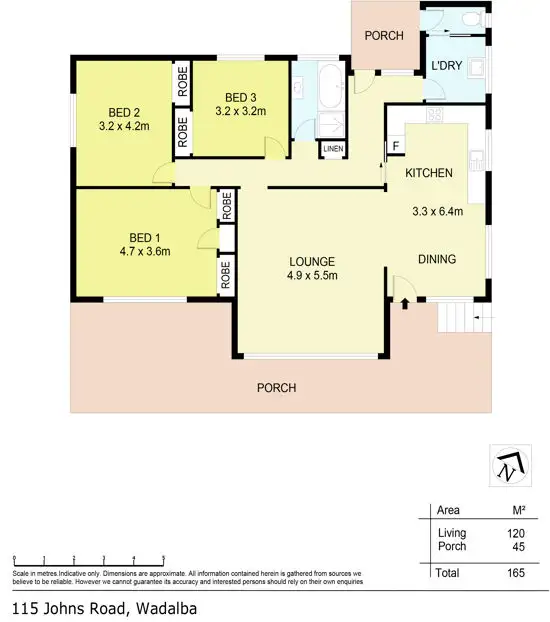 Floorplan of Homely house listing, 115 Johns Road, Wadalba NSW 2259