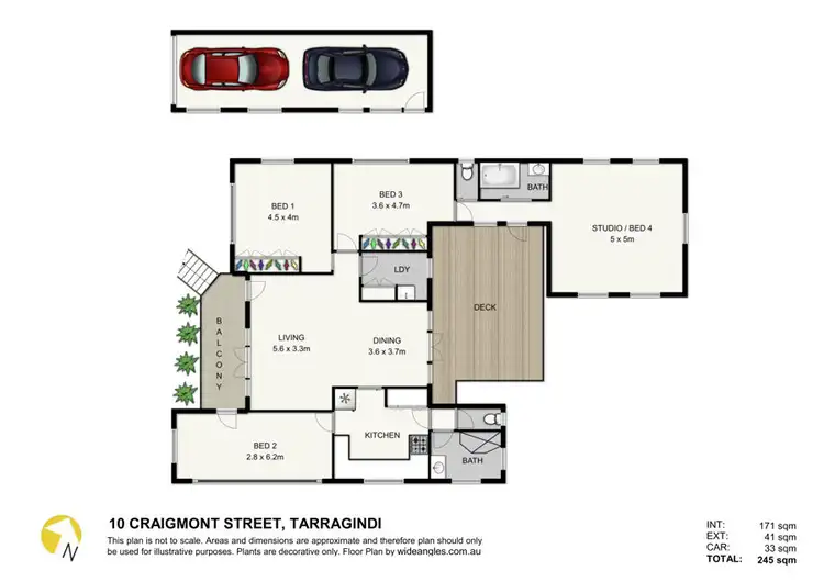 Floorplan of Homely house listing, 10 Craigmont Street, Tarragindi QLD 4121