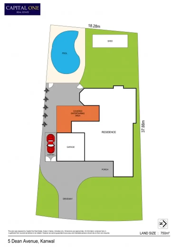 Floorplan of Homely house listing, 5 Dean Avenue, Kanwal NSW 2259