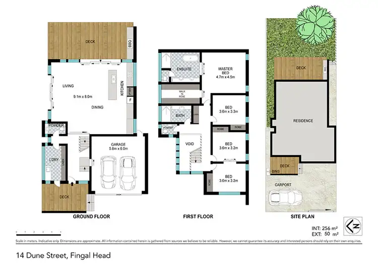 Floorplan of Homely house listing, 14 Dune Street, Fingal Head NSW 2487