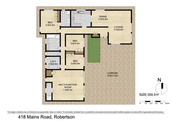 Floorplan of Homely house listing, 418 Mains Road, Macgregor QLD 4109