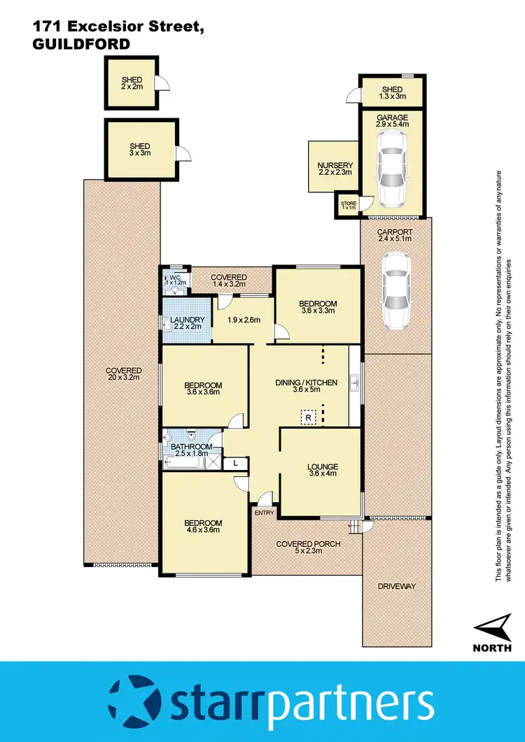 Floorplan of Homely house listing, 171 Excelsior Street, Guildford NSW 2161
