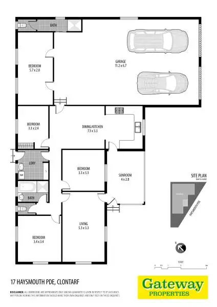 Floorplan of Homely house listing, 17 Haysmouth, Clontarf QLD 4019