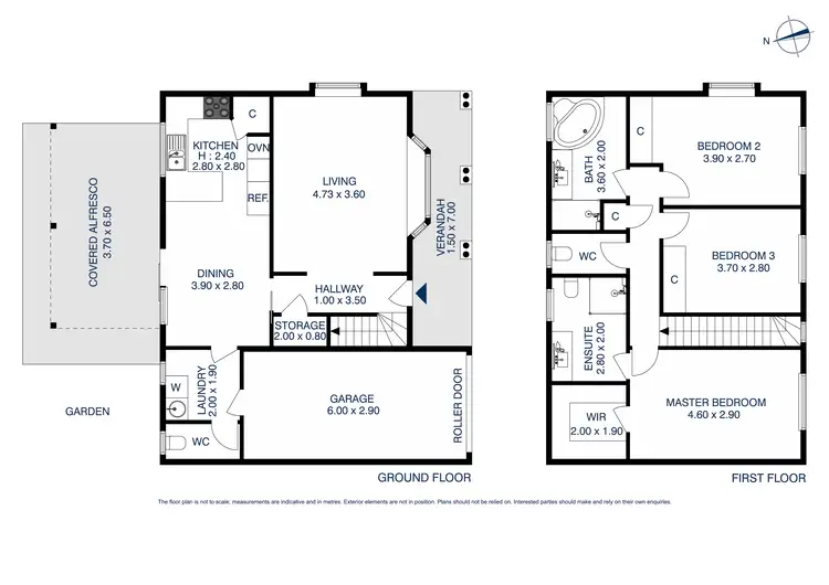 Floorplan of Homely townhouse listing, 6/41 St Martins Crescent, Blacktown NSW 2148