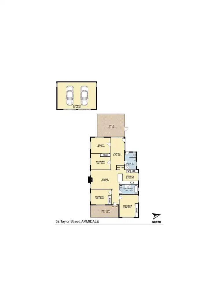 Floorplan of Homely house listing, 52 Taylor Street, Armidale NSW 2350