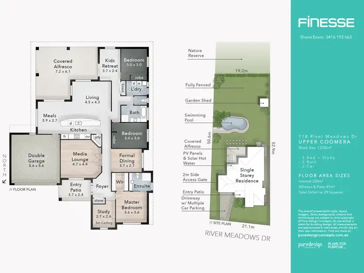 Floorplan of Homely house listing, 118 River Meadows Drive, Upper Coomera QLD 4209