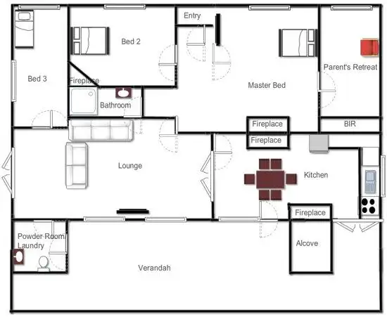 Floorplan of Homely rural property listing, 370 Wargeila Road, Yass NSW 2582