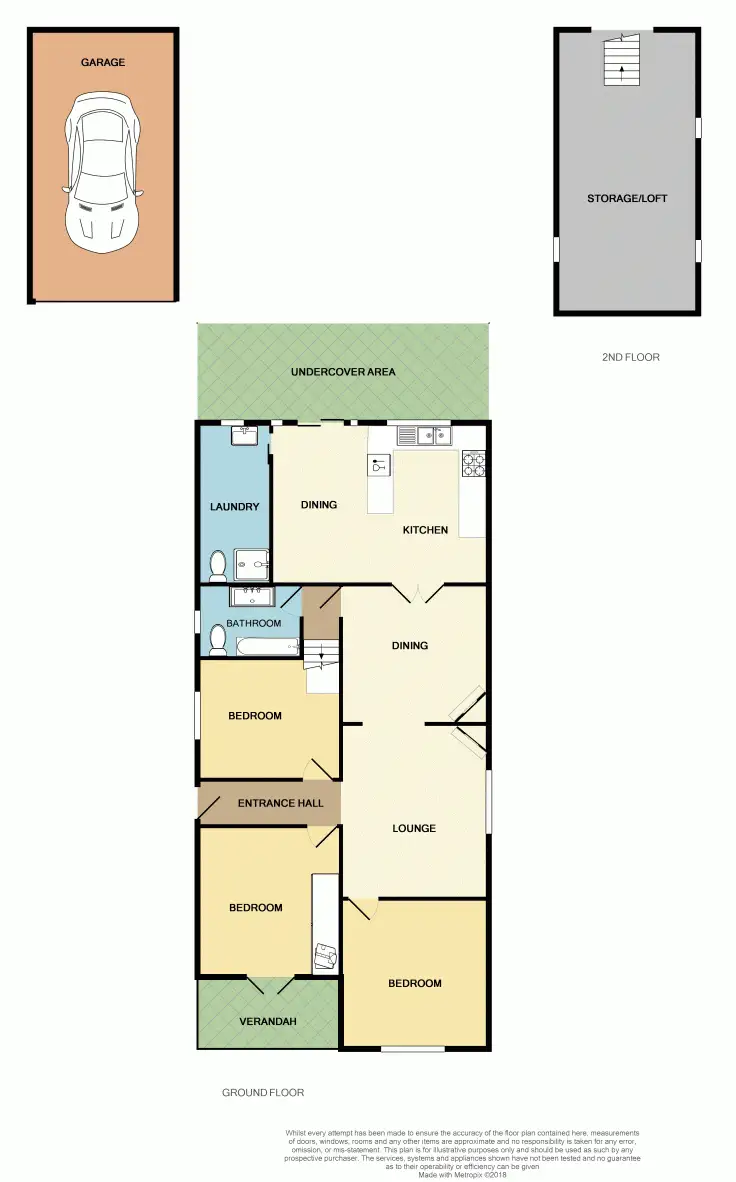 Floorplan of Homely house listing, 5 Ackeron Street, Mayfield NSW 2304
