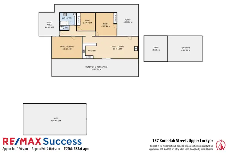 Floorplan of Homely house listing, 137 Koreelah Street, Upper Lockyer QLD 4352