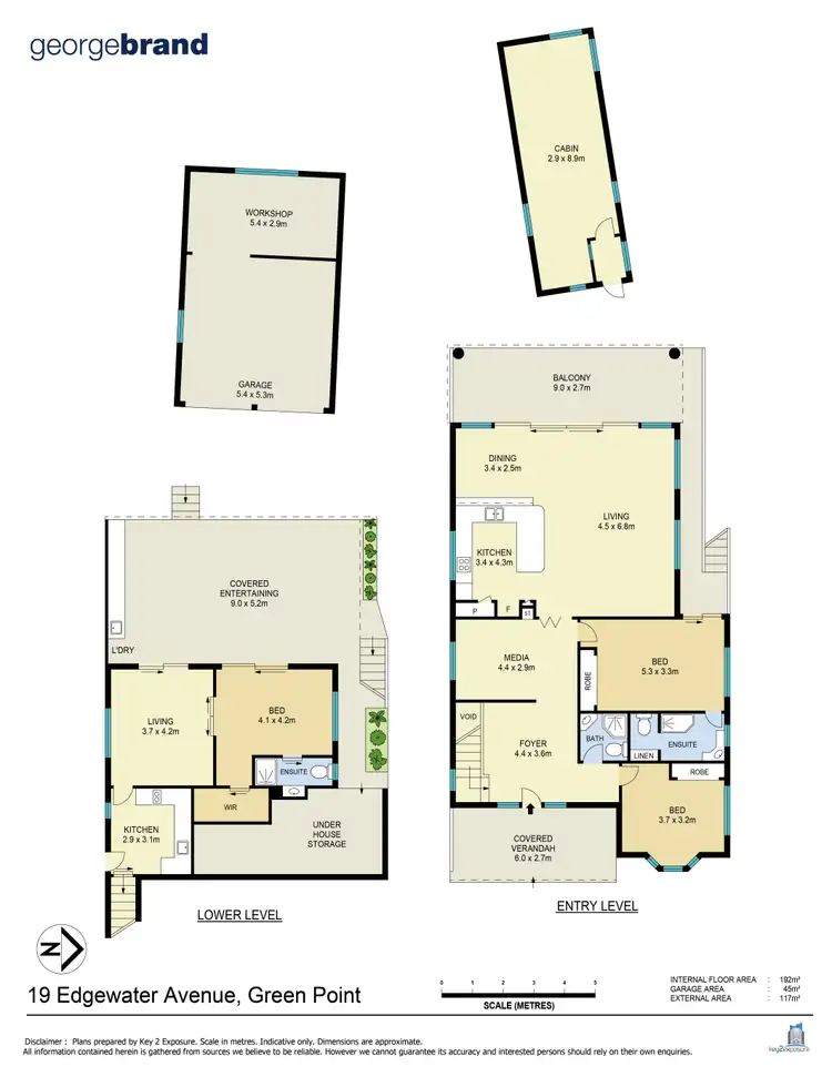 Floorplan of Homely house listing, 19 Edgewater Avenue, Green Point NSW 2251