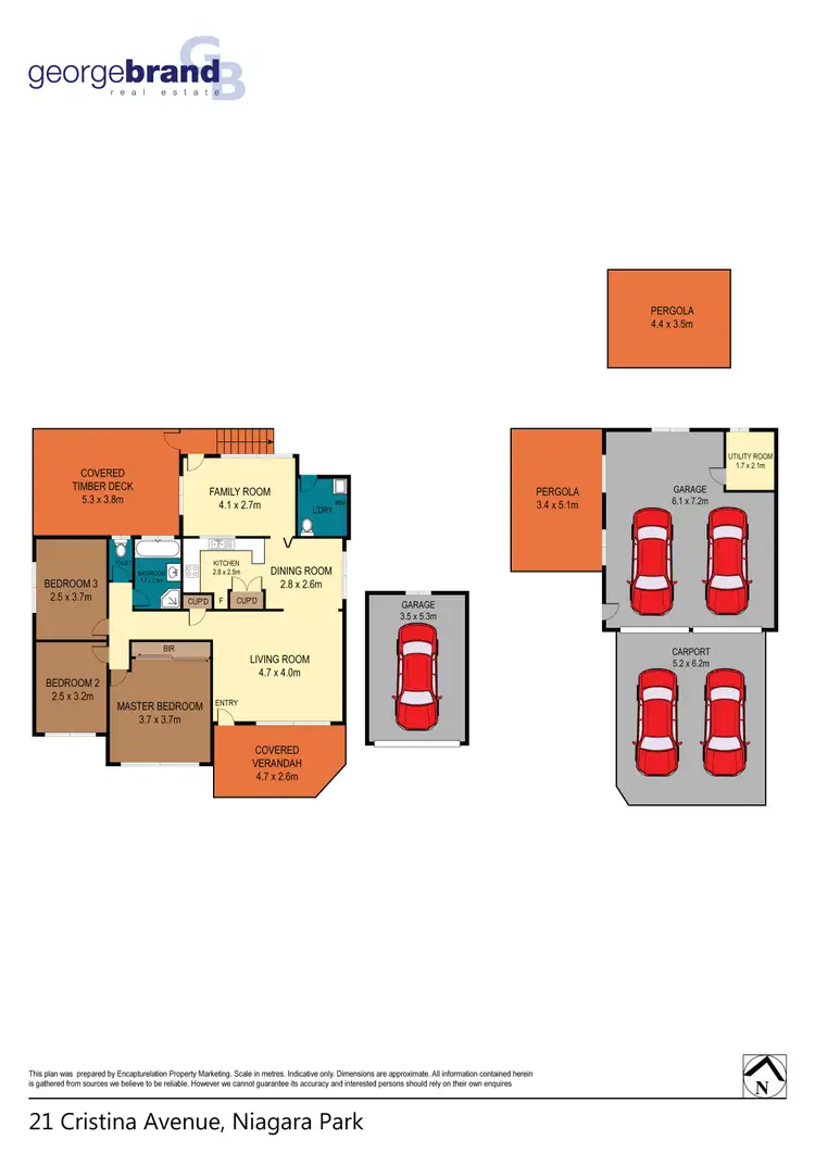 Floorplan of Homely house listing, 21 Cristina Avenue, Niagara Park NSW 2250