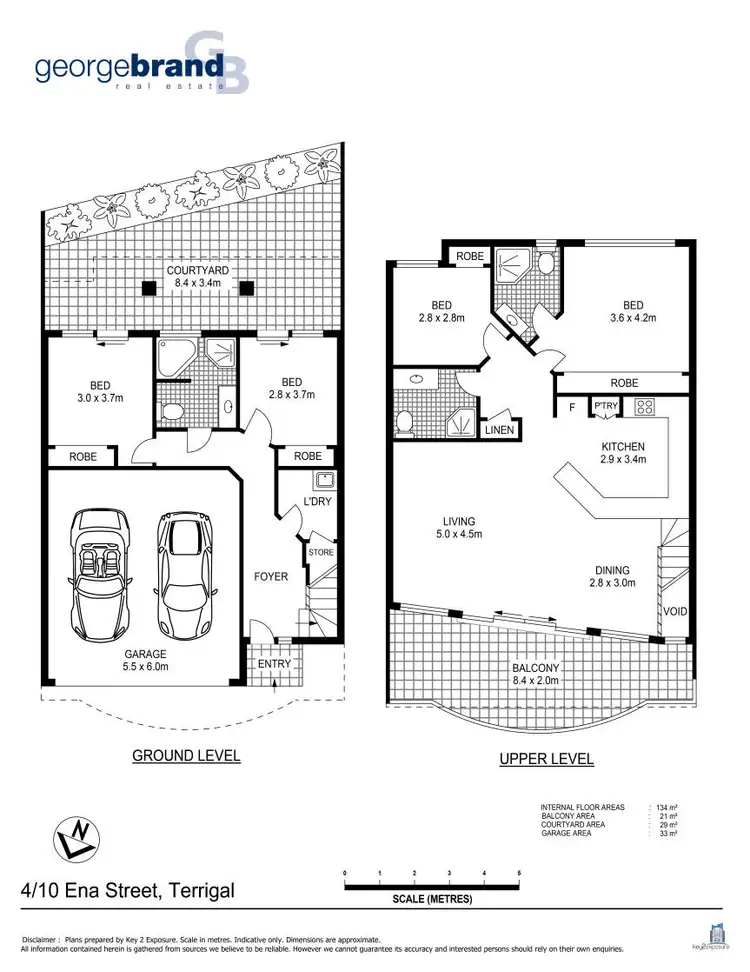 Floorplan of Homely townhouse listing, 4/10-12 Ena Street, Terrigal NSW 2260