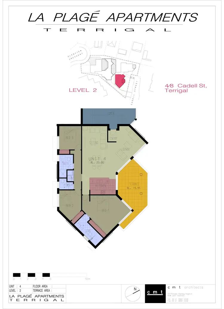 Floorplan of Homely unit listing, 4/8 Cadell Street, Terrigal NSW 2260